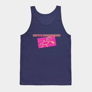 Enlightened Handsome Hot Pink Tank Top